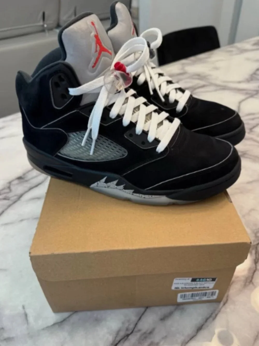 Jordan 5 Black Metallic Reimagined 2025 Men’s